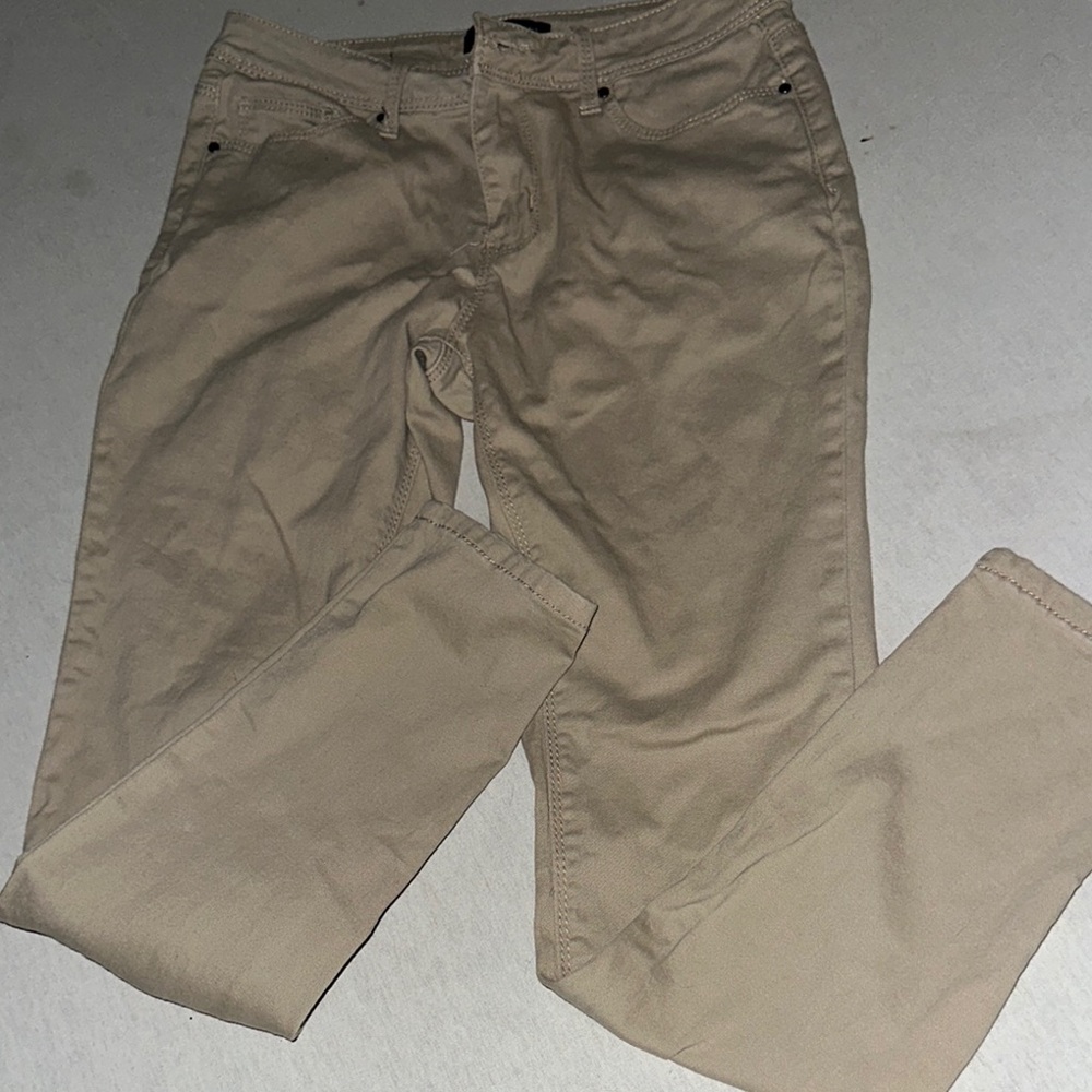 Womens Size 5 Iris Jeans Tan Casual Pants.